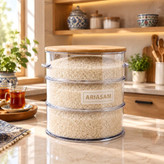 سطل برنج آریاسام طرح بشکه